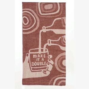 Brown Graphic Humorous Kitchen Towel, NWT
